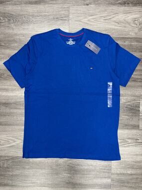 Tommy Hilfiger Crew Neck T-Shirt Royal Blue L New